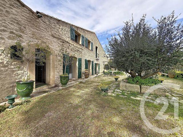 maison à vendre - 7 pièces - 269.95 m2 - GIGEAN - 34 - LANGUEDOC-ROUSSILLON - Century 21 Agence Des Halles