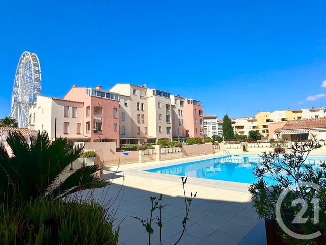 Appartement T2 à vendre - 2 pièces - 36.89 m2 - LE CAP D AGDE - 34 - LANGUEDOC-ROUSSILLON - Century 21 Agence Des Halles