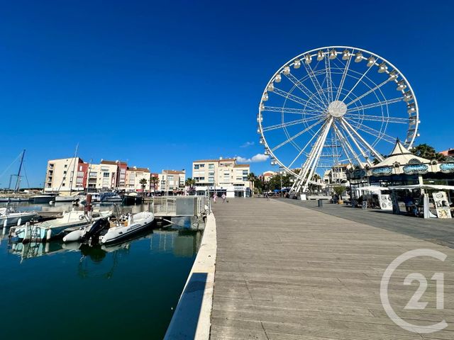 Appartement T2 à vendre - 2 pièces - 36.89 m2 - LE CAP D AGDE - 34 - LANGUEDOC-ROUSSILLON - Century 21 Agence Des Halles