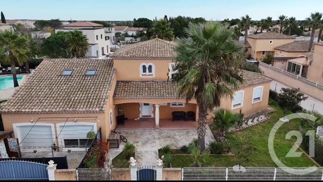 maison à vendre - 7 pièces - 184.65 m2 - MARSEILLAN - 34 - LANGUEDOC-ROUSSILLON - Century 21 Agence Des Halles