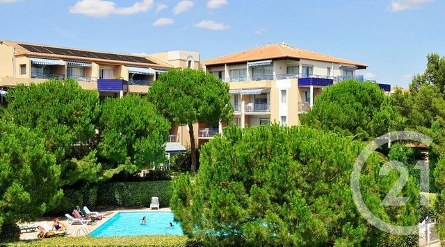 Appartement Studio Cabine à vendre - 1 pièce - 20.12 m2 - BALARUC LES BAINS - 34 - LANGUEDOC-ROUSSILLON - Century 21 Agence Des Halles