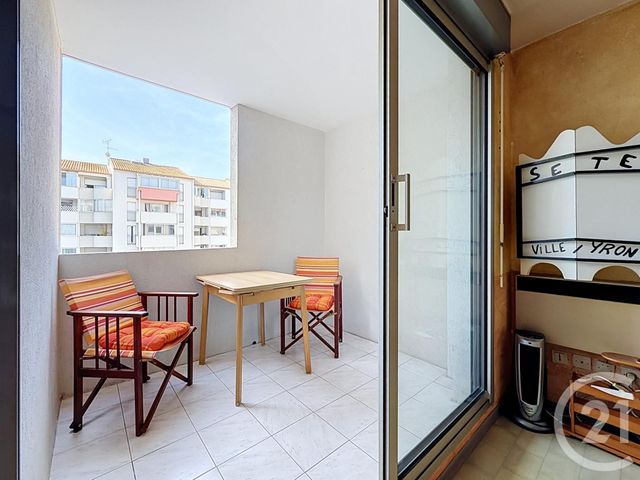 Appartement T2 à vendre - 2 pièces - 24.91 m2 - SETE - 34 - LANGUEDOC-ROUSSILLON - Century 21 Agence Des Halles