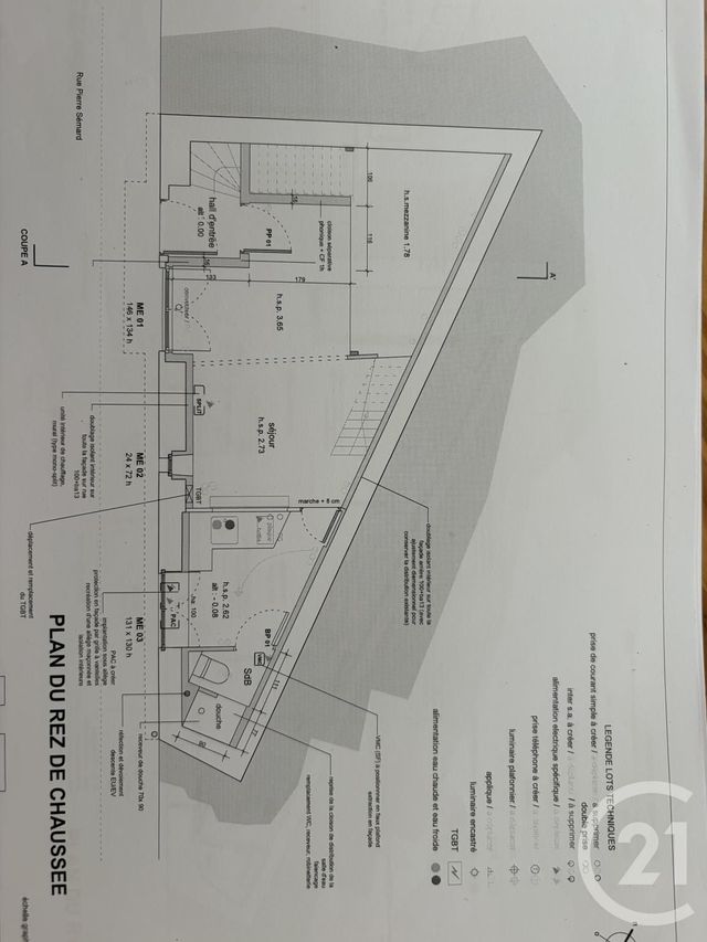 maison à vendre - 3 pièces - 68.9 m2 - SETE - 34 - LANGUEDOC-ROUSSILLON - Century 21 Agence Des Halles